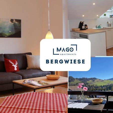 Bergwiese Mit Oberstaufen Plus Karte Εξωτερικό φωτογραφία